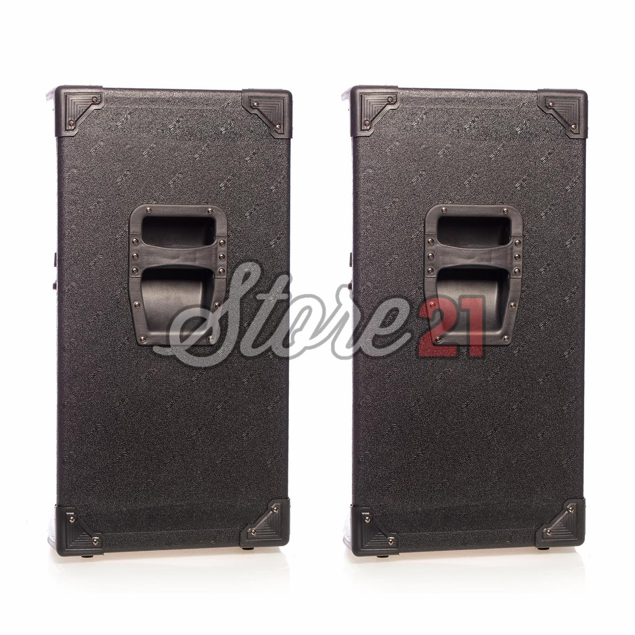 Set Boxe Active Profesionale NRS-2022,640W,12 INCH, Microfon Wireless, USB, Radio, Bluetooth